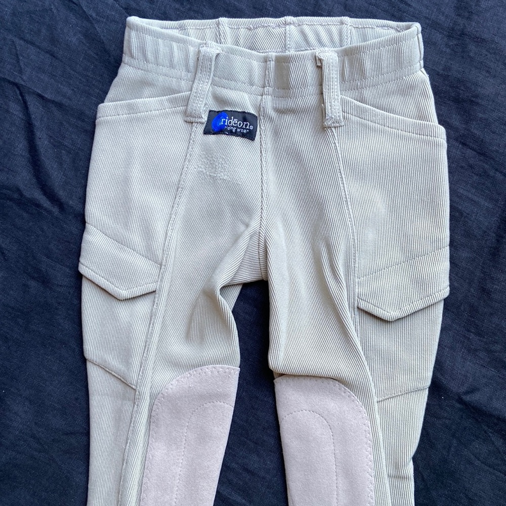 Irideon Cargo Knee Patch Breeches Classic Tan X-Small